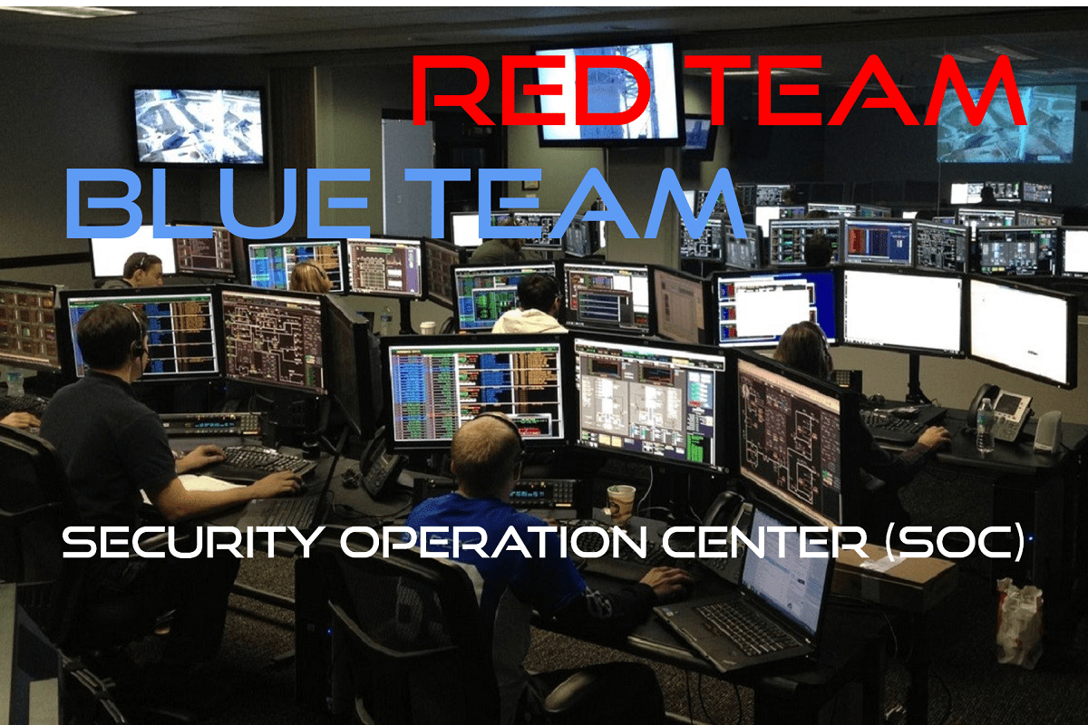 SOC - Red Team - Blue Team - Cybersecurity - sbeauchemin.com