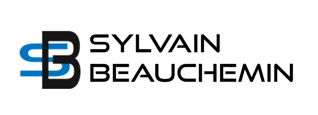 Logo Sylvain Beauchemin - Black Blue